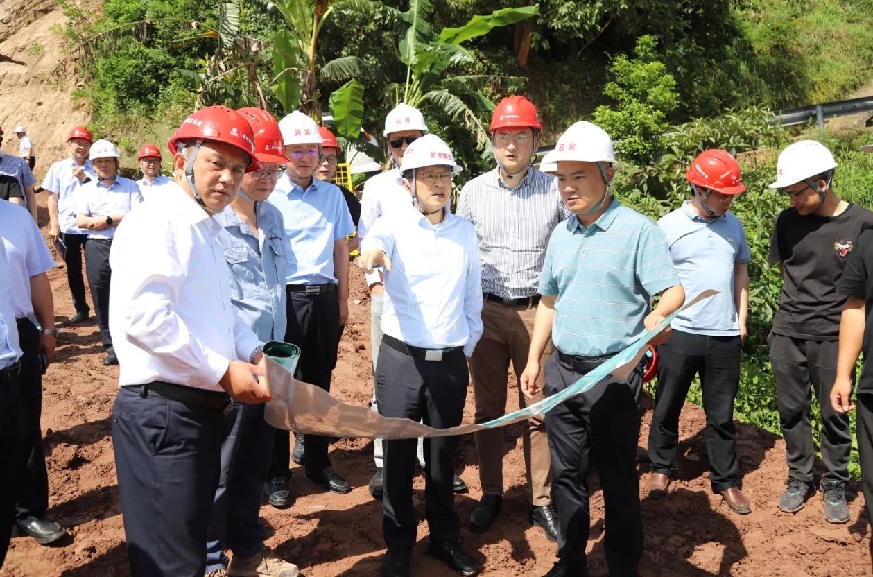 蜀道集團副總經(jīng)理楊如剛一行赴隆黃鐵路隆敘段擴能改造工程項目開展汛期檢查及項目建設督導調(diào)研